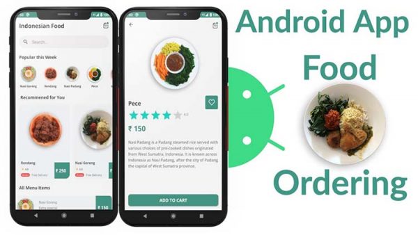 Training Pelatihan Kursus Jasa Android | Aplikasi Pemesanan Makanan Android Studio
