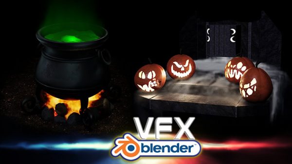 Training Pelatihan Kursus Jasa Blender | Blender VFX Liquid Smoke & Fire