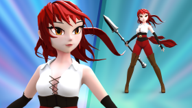 Pelatihan Blender | Anime Character Creator Membuat 3D Anime Characters di Blender