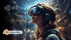 Pelatihan Unity | Master Augmented Reality Unity3D, Blender & AI Tools.